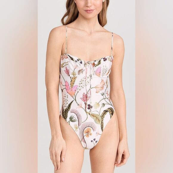 Agua by Agua Bendita | Ebano habitat one piece  swimsuit NWT size large - Picture 10 of 10